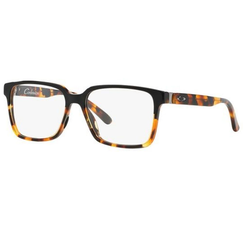 Oakley Eyeglasses Black/Tortoise w/Demo Lens